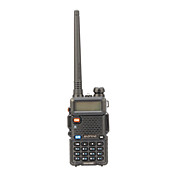 The BAOFENG walkie-talkie UV-5R(Channel Capacity 128, Channel Spacing 2.5/5/6.25/10/12.5/20/25KHz, Operated Voltage 7.4V)