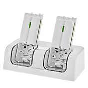 Oppladbart batteri Station for Wii + 2 x 2800mAh oppladbare batterier