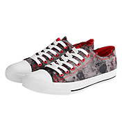 Men's Jean Lacing Low Plimsolls (Assorted Colors)