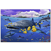 Gedruckt Kunst Tiere Big Fish von Lorenzo Tempesta