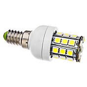 E14 3.5W 30x5050SMD 300-330LM 6000-6500K Природный белый свет светодиодных кукурузы лампа (110В/220В)