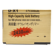 OME batteria del telefono cellulare per Blackberry 8900/8910/9500/9520/9530/9550/9630/9650 (3.7V, 2430mAh)