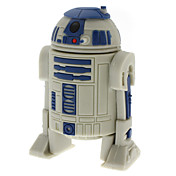2GB Unik Robot-formet High-speed USB 2.0 Flash Drive Disk Memory Stick Disk U disk (grå)