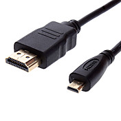 Micro HDMI V1.4 Transfert vers HDMI pour Smart LED HDTV, Apple TV (3,0 m)