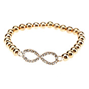 Crystal 8 Infinity stretch armbånd