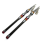 Mini canna da pesca in carbonio Telespin (180/210/240/270/300/360cm)