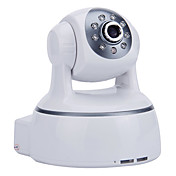 H.264 trådløst IP-kamera med IR-CUT og 32GB SD Card Slot (Tovejs audio, Pan / Tilt, dag / nat)