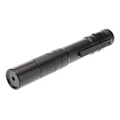 HJ-A80 Flashlight Shaped 1mW 532nm Green Laser Pointer with Clip (1xAAA)