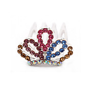 splendida cz zirconia cubico matrimonio ragazza fiore tiara colori / copricapo più disponibile