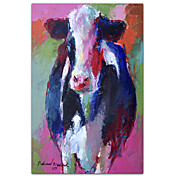 Gedruckt Kunst Tiere Kuh von Richard Wallich
