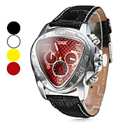 Herren-Handgelenk-Art PU-Analog Water Resistant Mechanische Uhr (verschiedene Farben)