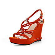 Stylish Suede Wedge Heel Sandals Party / Evening Shoes(More Colors)