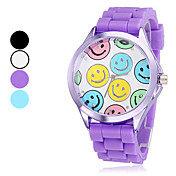 Silicone unisex analogico da polso al quarzo (colori assortiti)