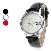 Donna e ragazza di Butterfly stile pu analogico al quarzo orologio da polso (colori assortiti)