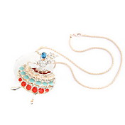 Fashion Alloy with Crystal Necklace