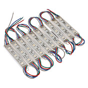 Waterdichte 0.6W 5050SMD RGB Light LED Module (DC 12V, 10st)