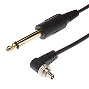 PC à 6,35 synchro flash Câble
