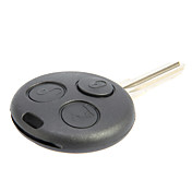 3-Button Remote Key Shell for Benz Smart