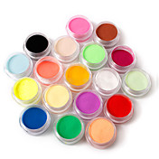 Clavo de 18 colores Escultura Art talla el polvo de acrílico