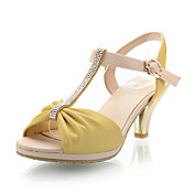 Incredibile similpelle Kitten tacco sandali con fibbia party / scarpe da sera (più colori)
