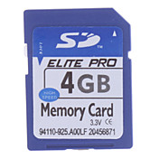 4GB Hi-speed Elite Pro SD-geheugenkaart (Blauw)