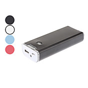 Rectangle Universal Power Bank for Mobile Devices (5200mAh, Noir / Argent / Rouge / Bleu)