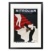 Framed Art Printt Vintage Nitrolian by Vintage Posters