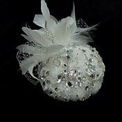 Cordón elegante con Tocados de perla / Rhinestone Mujeres