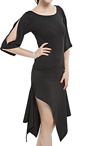 Ballroom Women's Polyester Latin Dance Outfit