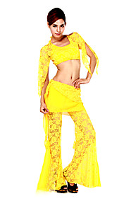 dancewear vientre de encaje traje de baile para las damas más colores