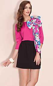 ts imprimé chemise chemisier manches 3/4 (plus de couleurs)