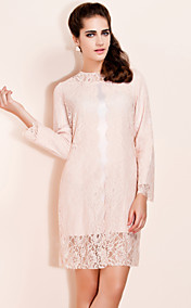 ts roze kant shell jurk