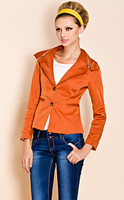 TS Zipper Decorate Basic Jacket