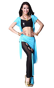 dancewear vientre baile de tul superior e inferior para las damas más colores