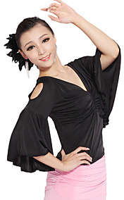 Dancewear Viscose Latin/Modern Dance Top for Ladies
