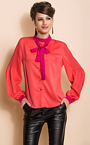 arc cravate bouffée ts chemisier chemise à manches