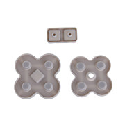  Replacement Conductive Pad Buttons for Nintendo DS Lite (3-Piece Set)