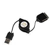  Retractable USB Data + Charging Cable for All iPod/iPhone 2G/3G