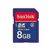 8GB SanDisk SDHC Memory Card