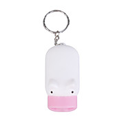  Mini Pig 2 LEDs Flashlight White (3*LR1130 Included)