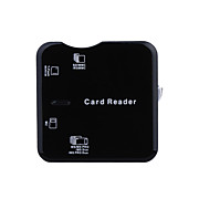  High-Speed 43-in-1 USB 2.0 Card Reader(Black)