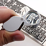  10 x 21 mm Jeweller's Loupe Magnifier Glass