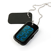  Japanese Style Necklace Blue Light LED Watch