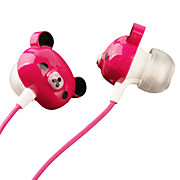  Teddy Bear Earphones (Pink)