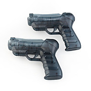  Shooting Equipment Gun Pistol Adapter for Motion Controller PS3 Move(Pair)