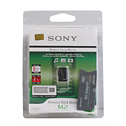  2GB Sony Micro M2 Memory Card and M2 Adapter