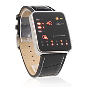  Unique Design Binary System Shown LED Wrist Watch