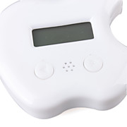  LED FM Transmitter for iphone 3GS/4G with remote control(White)