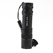  Superbright LED Flashlight KeyChain Unique Design Black