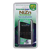  rápido 1.6V 3-5hrs poder enix NiZn cargador para 4 baterías AA